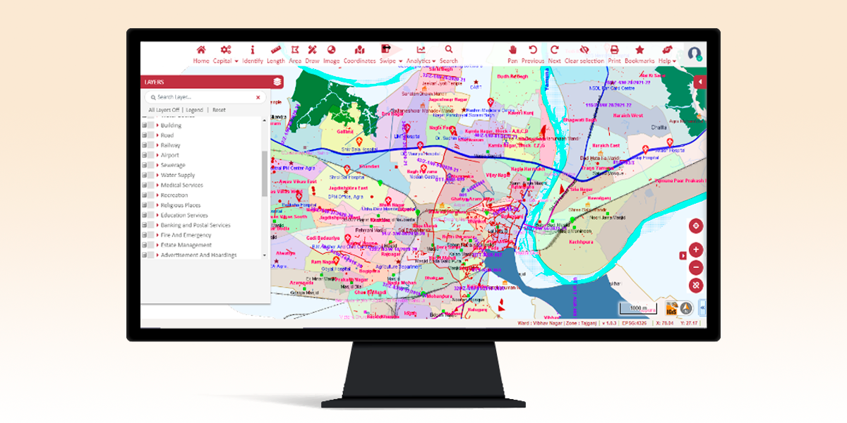 productivity map in EOSDA Crop Monitoring