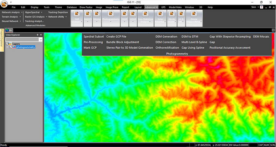 productivity map in EOSDA Crop Monitoring