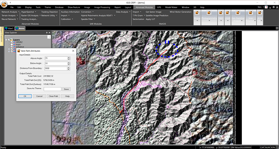 productivity map in EOSDA Crop Monitoring