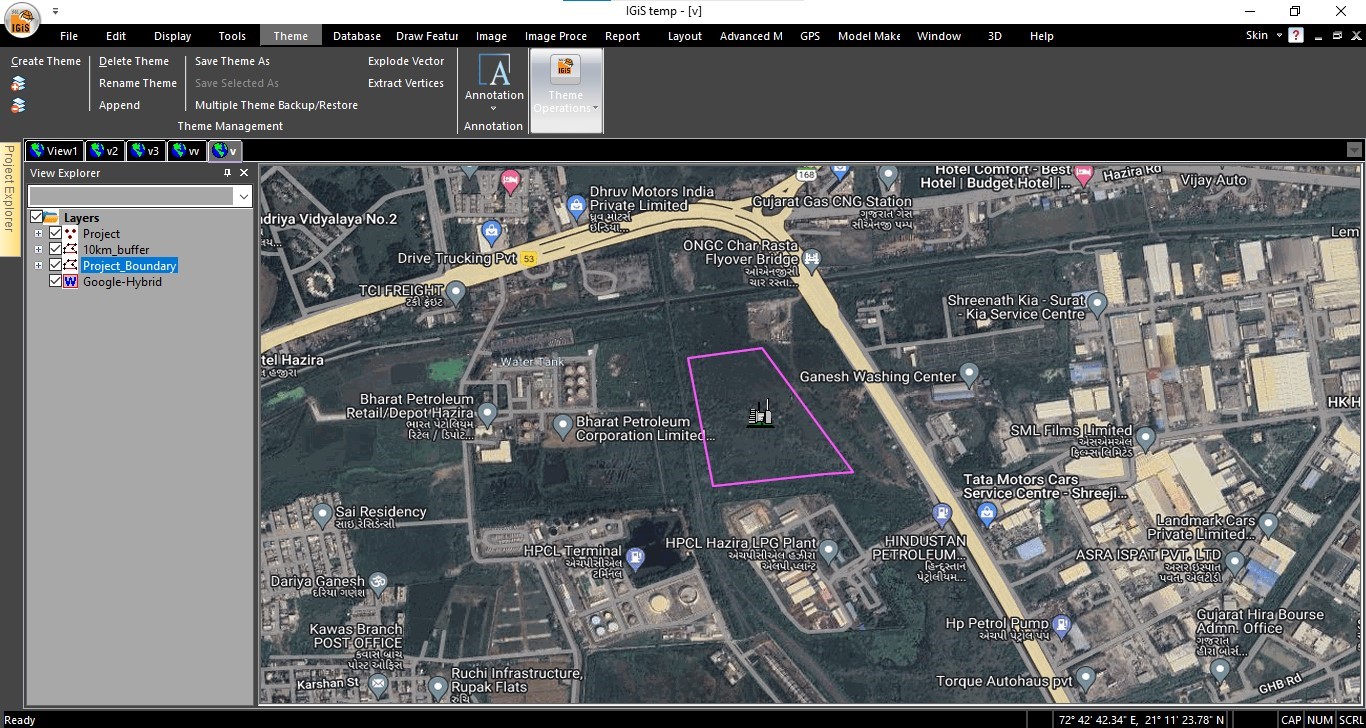 productivity map in EOSDA Crop Monitoring