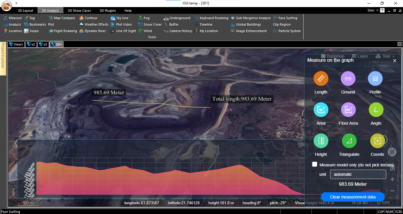 productivity map in EOSDA Crop Monitoring