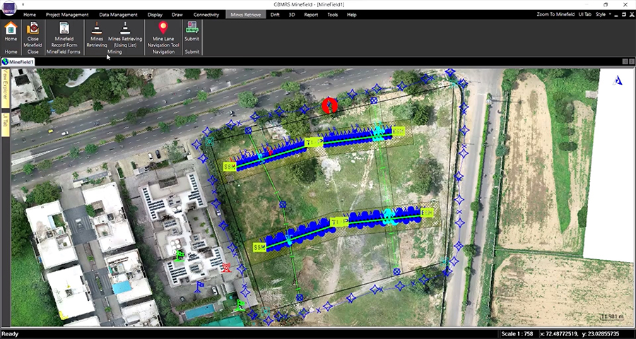 productivity map in EOSDA Crop Monitoring