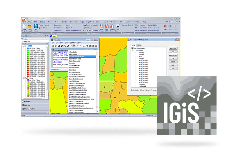 IGiS desktop Software