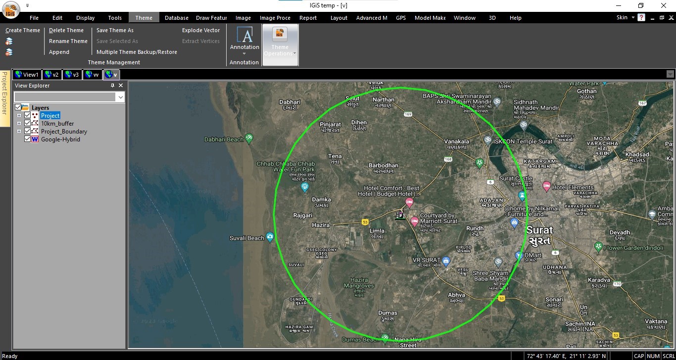 productivity map in EOSDA Crop Monitoring