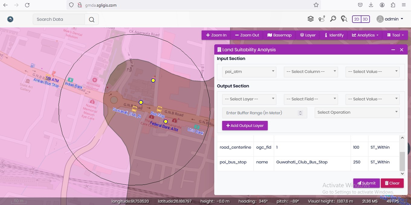 productivity map in EOSDA Crop Monitoring