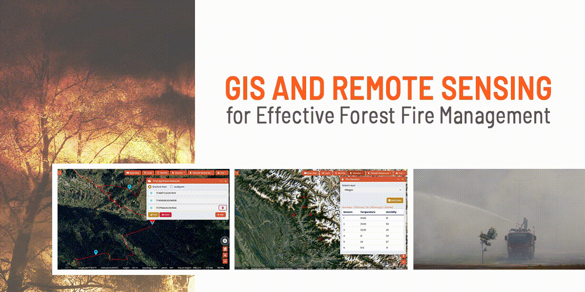 GIS and Remote Sensing for Effective Forest Fire Management
