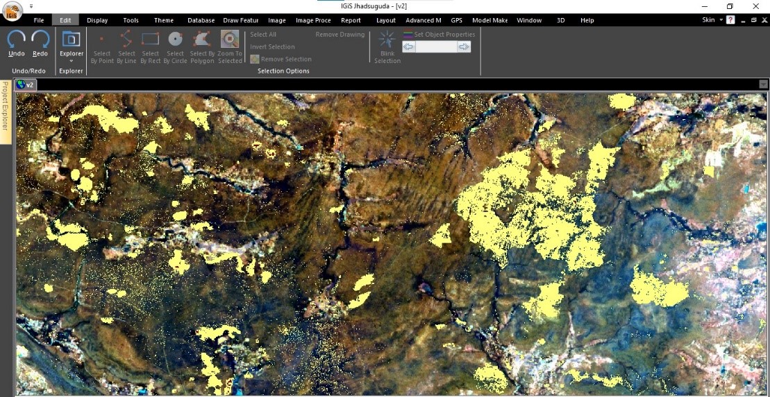 productivity map in EOSDA Crop Monitoring