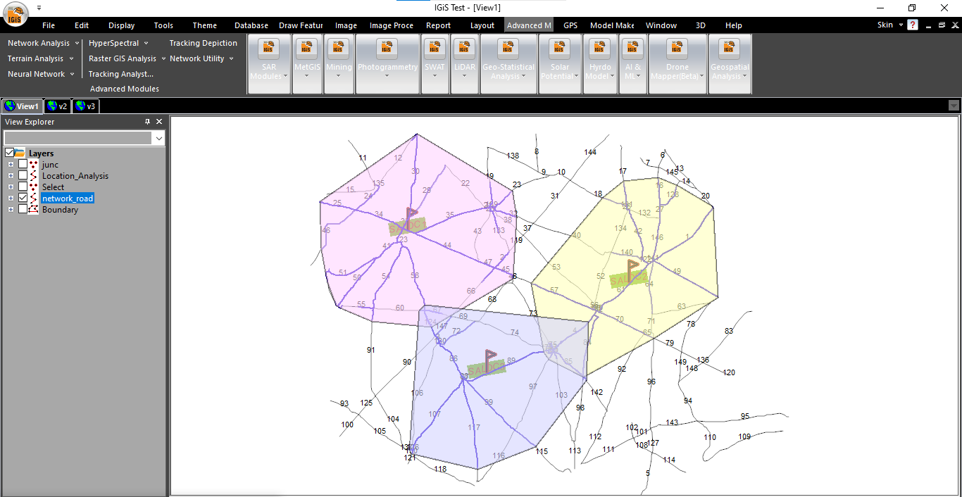 productivity map in EOSDA Crop Monitoring