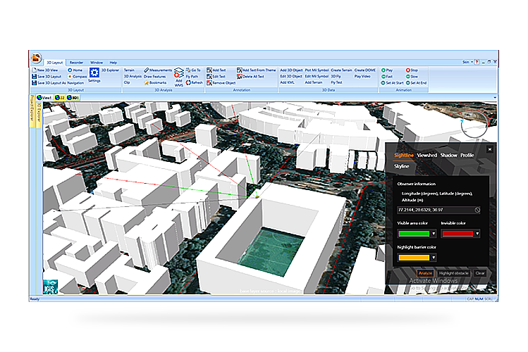 The Line of Sight (LOS) Analysis Tool